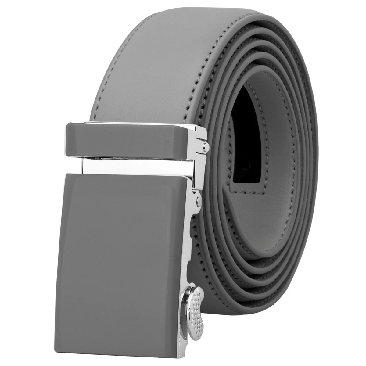 Gray Leather Belts for Men for sale | eBay