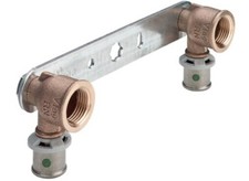 Viega Sanfix P Montageeinheit 16mm x 150mm Wandscheibe Deckenwinkel Fosta 331542