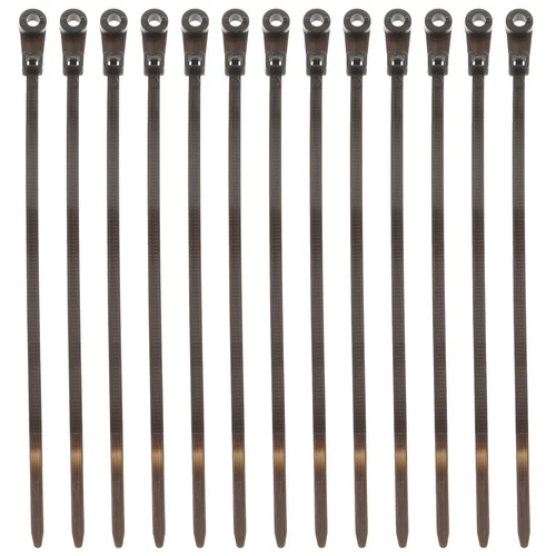 100 Pcs Binding Wraps Cable Tie With Screw Hole Binding Fixing