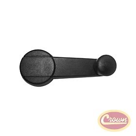 Manivelle de lève-vitre noire Jeep Cherokee XJ ZG ZJ accessoire portière intérieur