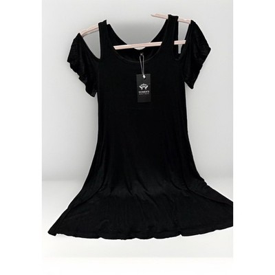 Women's XS Black Casual Summer Dress   Comfortable and Stylish New
