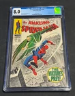 1968 Marvel Comics AMAZING SPIDER-MAN #64 CGC 8.0 OW-W CLASSIC VULTURE COVER