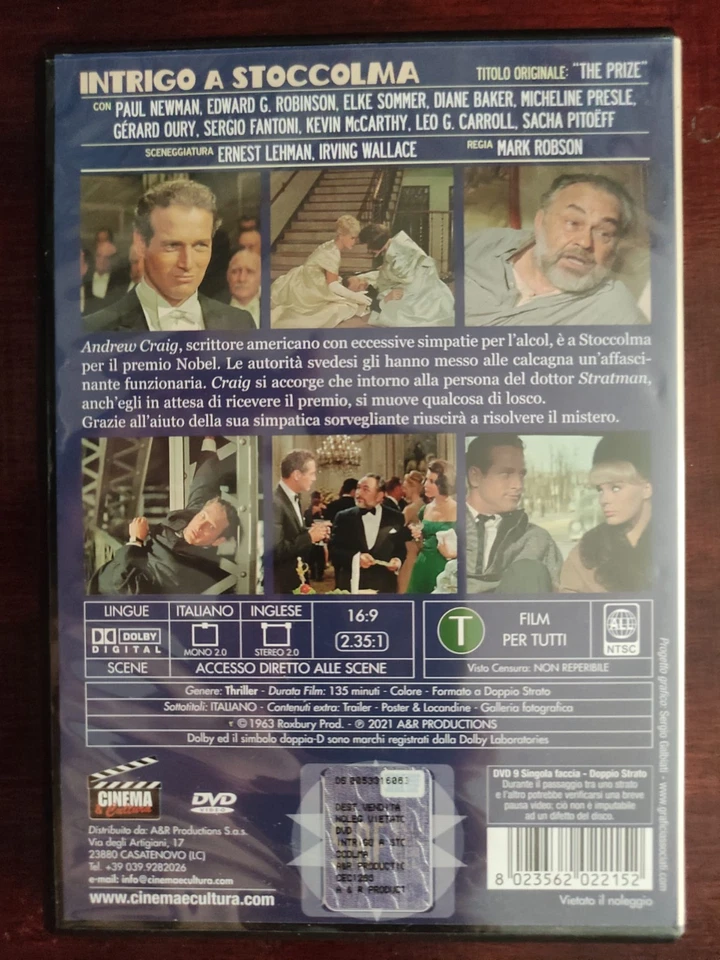 INTRIGO A STOCCOLMA COME NUOVO Nuova Ediz.Rimas.DOPP.EP. A e R Productions 2021 - Immagine 2 di 3