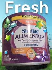 Similac Alimentum Hypoallergenic Infant Formula 19.8 oz Powder Sealed Exp2027