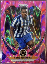 Samu Aghehowa Pink Mojo RC /299 2025 Panini Prizm FIFA Club World Cup FC...