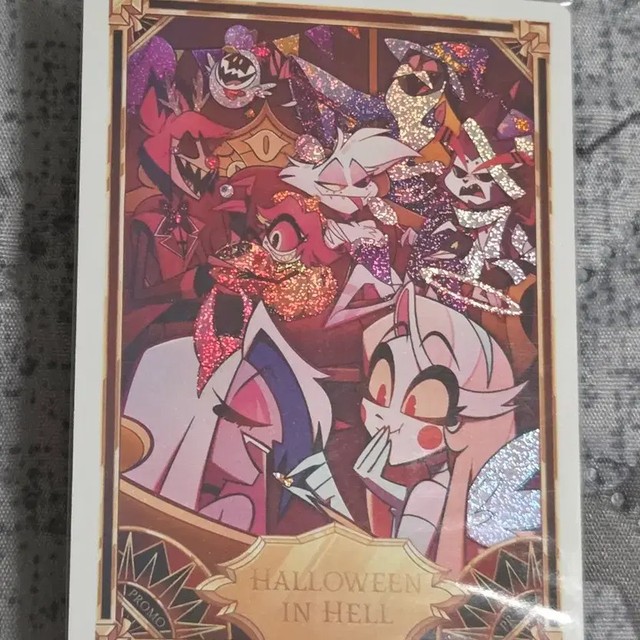 Unopened Hotel Halloween Promotion Card