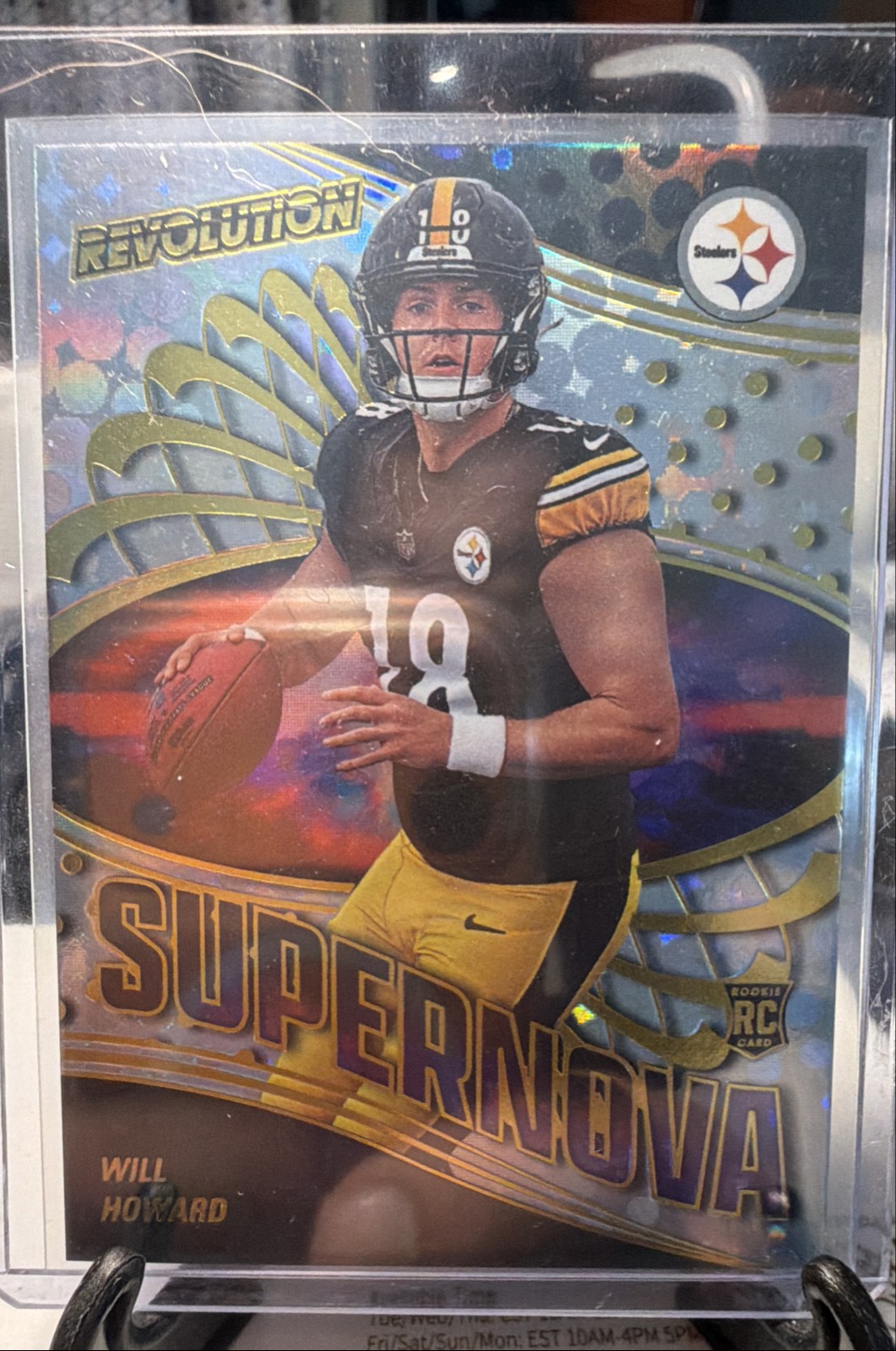 2025 Panini Revolution - Supernova Will Howard #23 (RC)