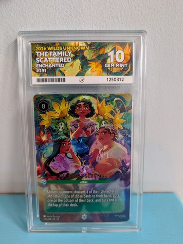 The Family Scattered graded ACE 10 for sale on eBay