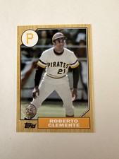2022 Topps Series 1 - 1987 Topps Baseball 35th Anniversary Roberto Clemente...