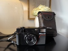 Nikon L35 AD ISO 1000 Point & Shoot 35mm Film Camera