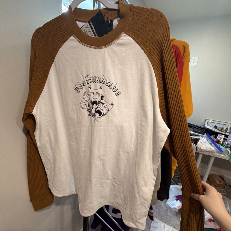 The Hundreds Long Sleeve Drama Shirt NWT