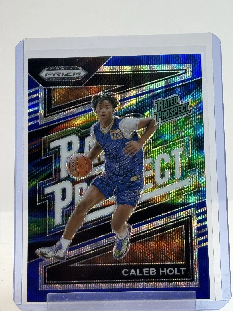 Caleb Holt trading card