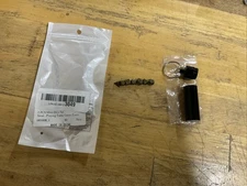 Grevosea 7 Pcs Mini Dice Set, DND Dice Metal Micro Miniature Antique Gold