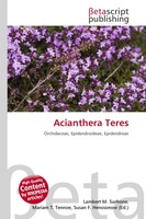 Lambert M. Surhone (U. A.) | Acianthera Teres | Taschenbuch | Englisch (2026)