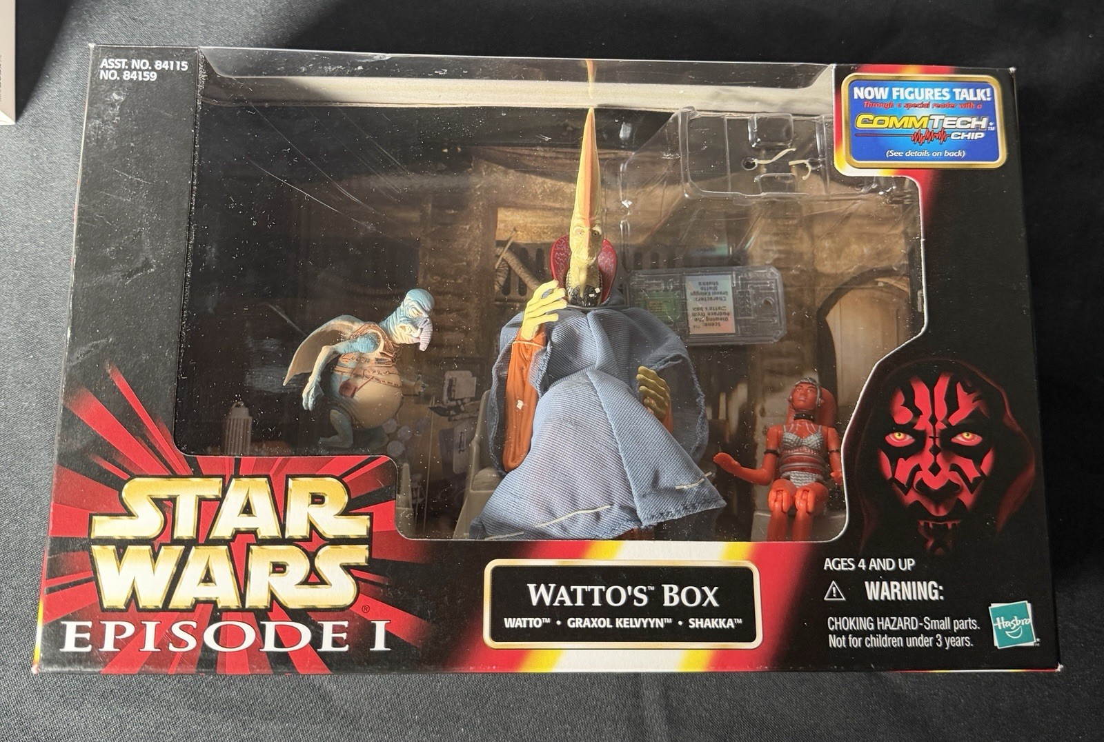 Star Wars Episode 1 Watto's Box Cinema Scenes Action Figures Hasbro 1999