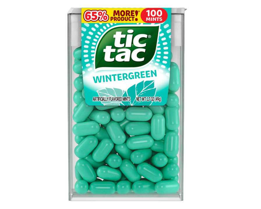 Мятные леденцы Tic Tac Wintergreen Breath 17 унции упаковка из 12 штук 5690₽