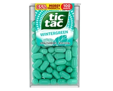 Tic Tac Wintergreen Breath Mints  1.7 Ounce (Pack of 12)