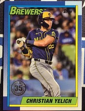 2025 Topps Series 1 35th Anniversary Christian Yelich