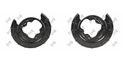 Brake Disc Splash Panel Set Rear Axle For HYUNDAI I30 KIA 06-13 58250 1H000