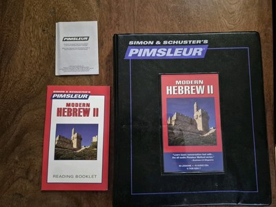 Pimsleur Hebräisch Level 2 16 CD Hebräisch sprechen und verstehen lernen mit Pimsleur