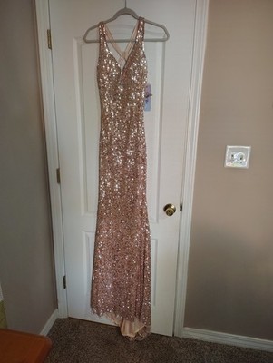 PromGirl Brand Dress - Rose Gold (PV-PL-100) SIZE 8 | eBay