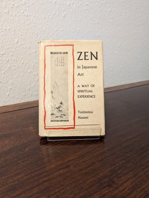 Rare ZEN IN JAPANESE ART Toshimitsu Hasumi 1962 First English Edition Hardcover