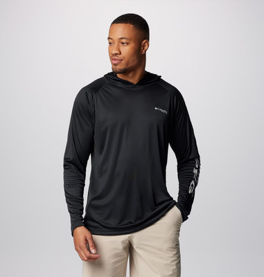 Columbia PFG Terminal Tackle Men's Hoodie Fishing Shirt UPF 50