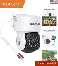 360  Full Coverage Wired Dome Camera - 1080P, Night Vision  Outdoor/Indoor Use