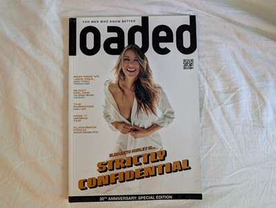 Loaded Magazine 30th Anniversary Special Edition Elizabeth Hurley 2024