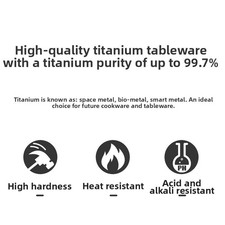 Portable Titanium Utensil Set Fork Spoon for Camping Hiking Backpacking Gear