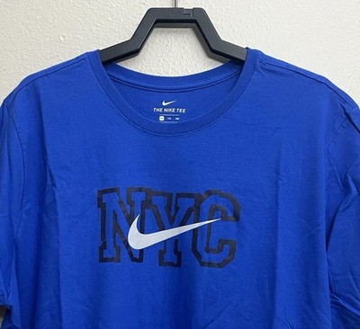 Nike NYC Underground Print T-Shirt Top Mens Size XXL CU1368 480