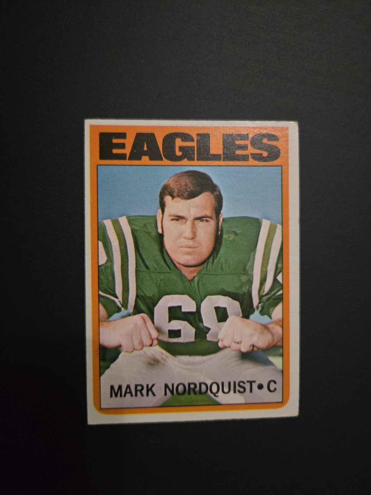1972 Topps Football #102 Mark Nordquist ****FREE SHIPPING****     0672