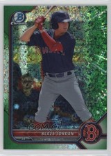 2022 Bowman Chrome Prospects Green Mini-Diamond Refractor 37/99 Blaze Jordan uk2