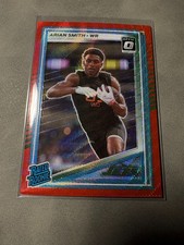 2025 Arian Smith Optic Red Prizm Rookie New York Jets NFL Football