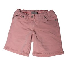 Hanna Andersson Kids Pink Salmon Cotton Blend Knit Shorts Size 110 5 Years