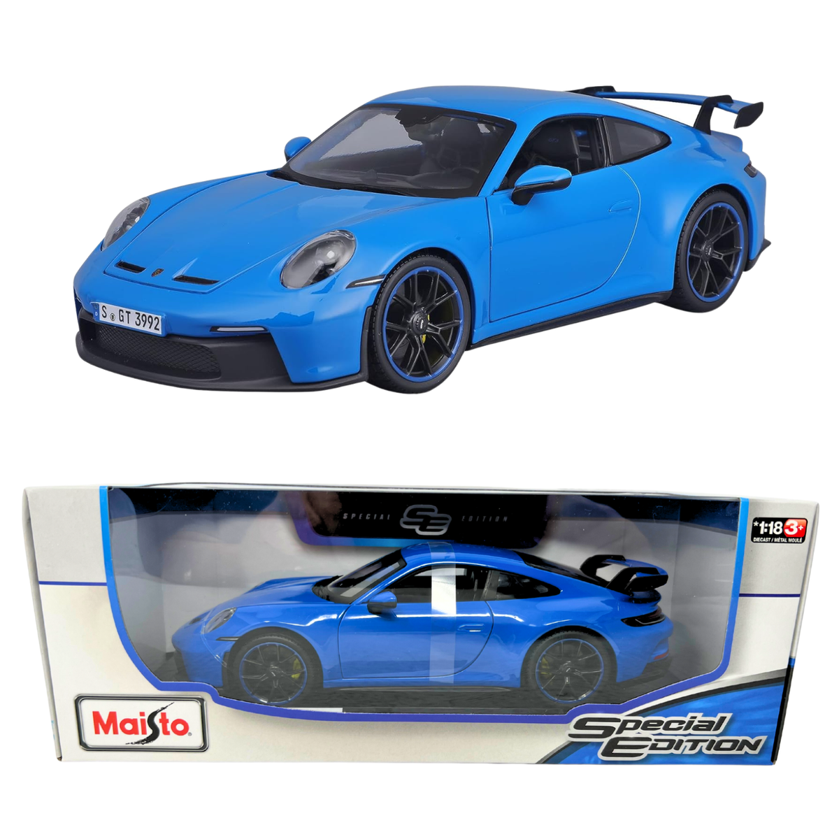 Maisto Porsche 911 GT3 Special Edition 1:18 Diecast | eBay