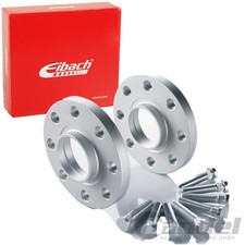 EIBACH PRO-SPACER 40mm SPURVERBREITERUNG SILBER 2x20mm SPURPLATTEN LK:5x115mm