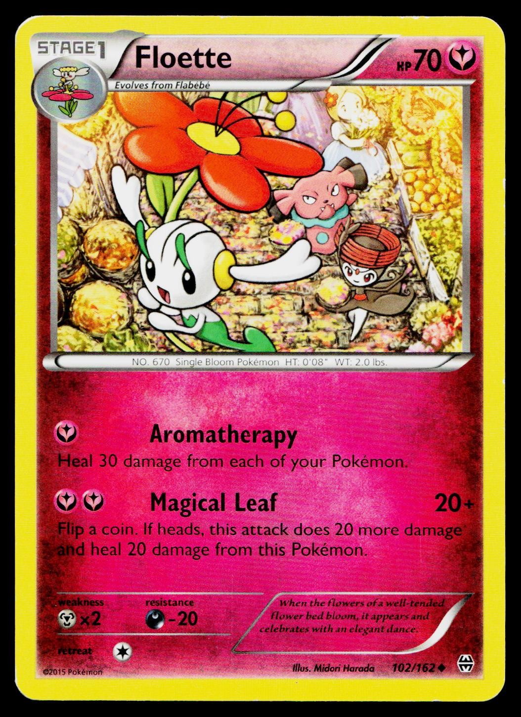 Floette 102/162 Uncommon BREAKthrough Pokemon