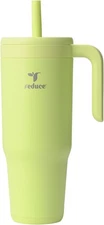 REDUCE Chiller Travel Mug 40oz Tumbler with Spill-Proof Silicone Straw PC MOJITO