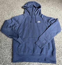 Women's Nike Blue Hooded Sweatshirt, Size XS