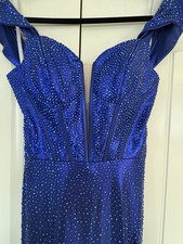 Brilliant Royal Blue Formal Prom Dress Size 00