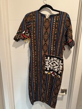 Ankara Tribal Print Dress with Pocket