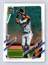2021 Topps #548 Luis Alexander Basabe Rookie San Francisco Giants