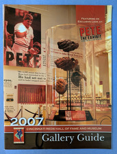 2007 Cincinnati Reds Museum - PETE ROSE The Exhibit - Hall of Fame Gallery Guide