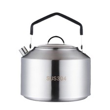 For Camping 304 Stainless Kettle Compact Design SUS304 Stainless Steel