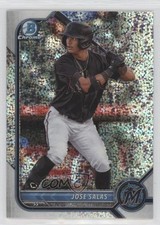 2022 Bowman Draft Chrome Sparkle Refractor Jose Salas #BDC-175 0w7