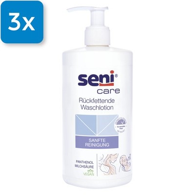 Seni Care Reinigende Und Rückfettende Waschlotion - (3 x 500 ml)