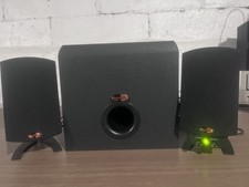 Klipsch ProMedia 2.1 Computer Speakers w/ Subwoofer   Complete w/ Box