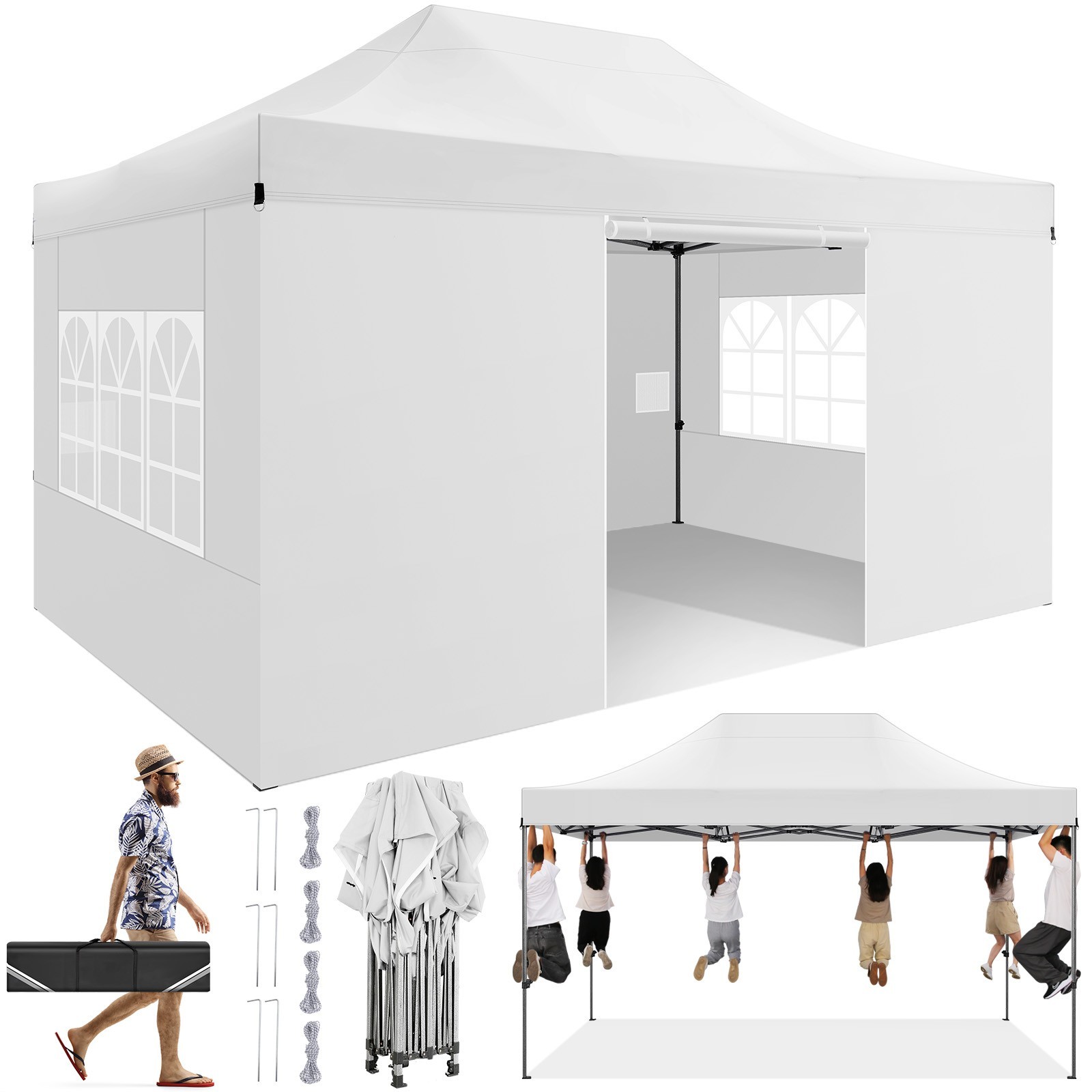 With 4 Sidewalls Commercial Outdoor Party Tent