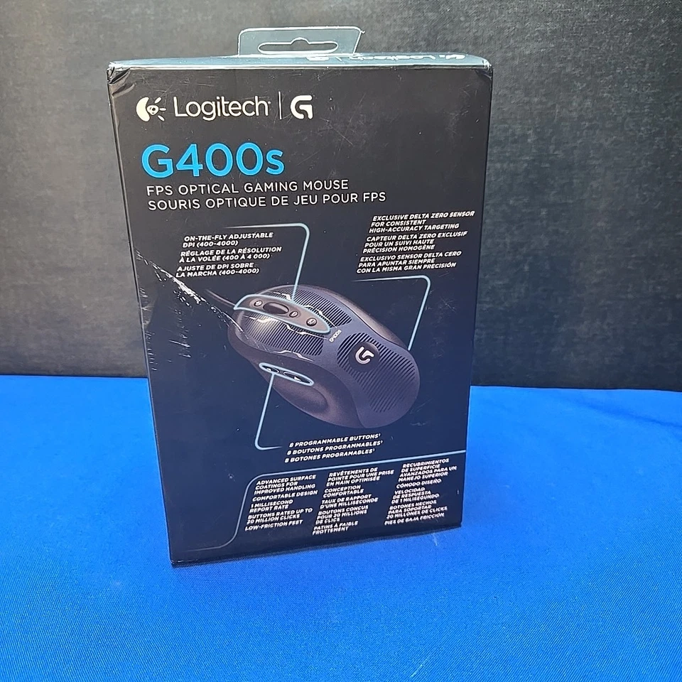 Logitech G400S Optical Gaming Mouse New Sealed - Image 4 of 4